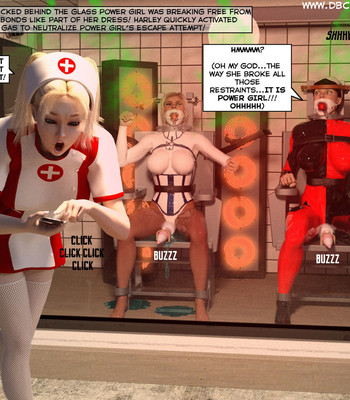New Arkham For Superheroines 1 - Humiliation And Degradation Of Power Girl Porn Comic 039 