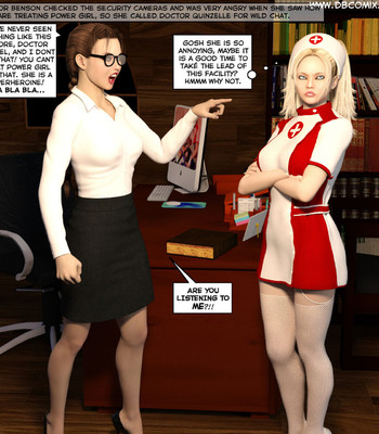 New Arkham For Superheroines 1 - Humiliation And Degradation Of Power Girl Porn Comic 044 
