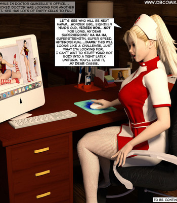 New Arkham For Superheroines 1 - Humiliation And Degradation Of Power Girl Porn Comic 054 