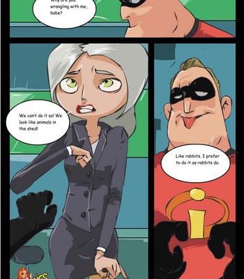 The Incredibles Cartoon Comic - HD Porn Comix