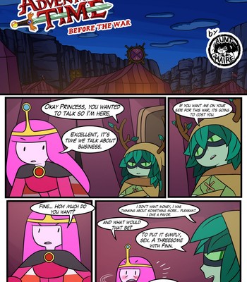 Adventure Time - Before The War Porn Comic 001 