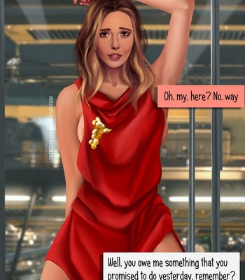 Avengers - Scarlet Witch Porn Comic 004 