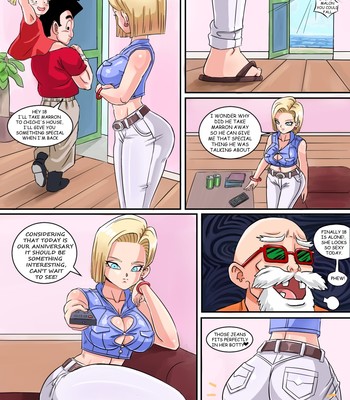 Android 18 Is Alone Porn Comic 002 
