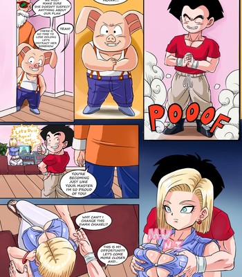 Android 18 Is Alone Porn Comic 003 