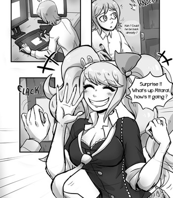 Ms Enoshima's Art Lesson Porn Comic 002 