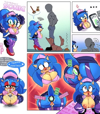 The Dick-Filled Adventures Of Sonic Whore Cop Porn Comic 003 