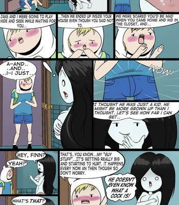Adventure Time Porn Comic Strip - MisAdventure Time 1 - Marceline's Closet Porn Comic - HD Porn Comix
