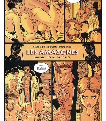 Lara Jones 1 - The Amazons Porn Comic 004 