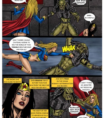 Wonder Woman - In The Clutches Of The Predator 3 Porn Comic 023 
