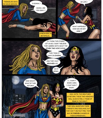Wonder Woman - In The Clutches Of The Predator 3 Porn Comic 025 