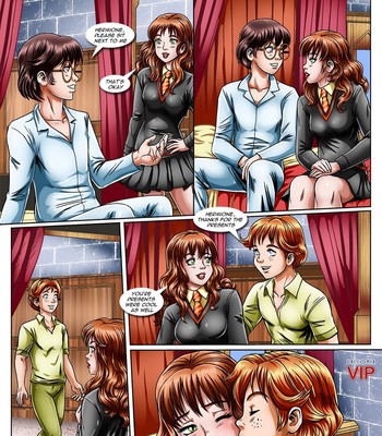 Hermione's Punishment Porn Comic 005 