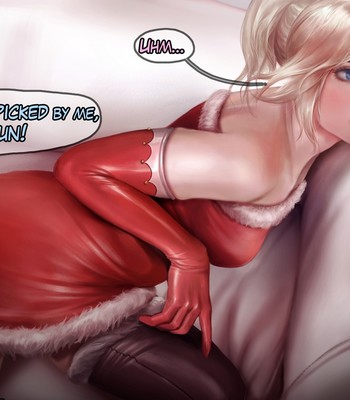 Mercy's Christmas Party Porn Comic 006 