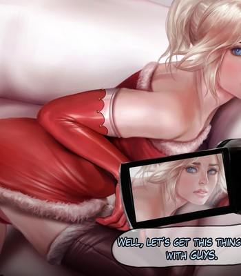 Mercy's Christmas Party Porn Comic 007 