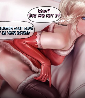Mercy's Christmas Party Porn Comic 023 
