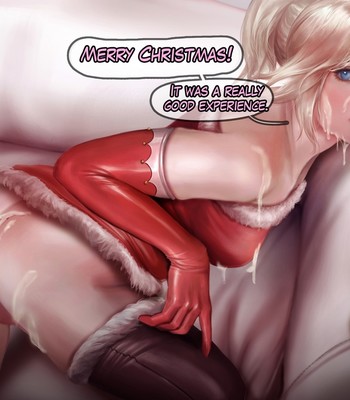 Mercy's Christmas Party Porn Comic 066 