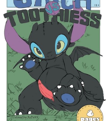 Stitch vs Toothless Porn Comic 001 