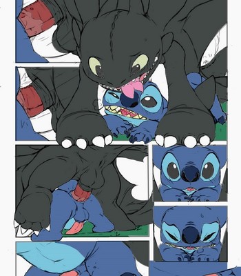 Stitch vs Toothless Porn Comic 003 