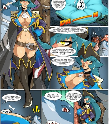 Captain Barracuda - The Tear Of The Mermaid Porn Comic 002 