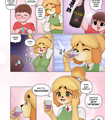 Isabelle's Lunch Incident Porn Comic 003 