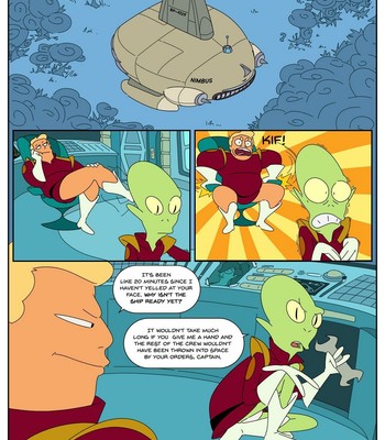 Zapp Brannigan And The Misterious Omicronian Porn Comic 002 