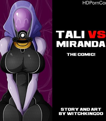 Porn Comics - Tali vs Miranda Cartoon Comic