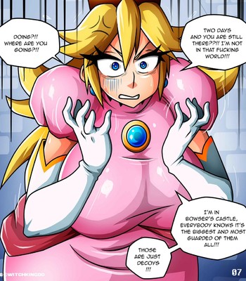 Princess Peach - Help Me Mario! The Prequel Porn Comic 008 