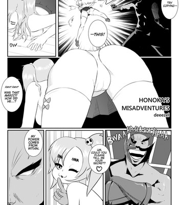 Honoka's Misadventures Porn Comic 002 