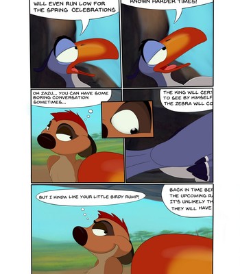 A Crush On The Bird Porn Comic 002 