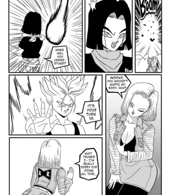 Android 18 Stays In The Future Porn Comic 003 