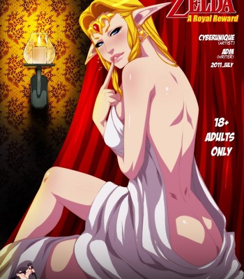 Legend Of Zelda - A Royal Reward Porn Comic 001 