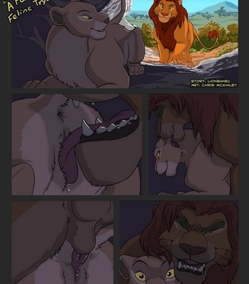 A Passionate Feline Tryst Porn Comic 002 