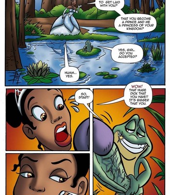The Princess And The Frog Porn Comic 001 