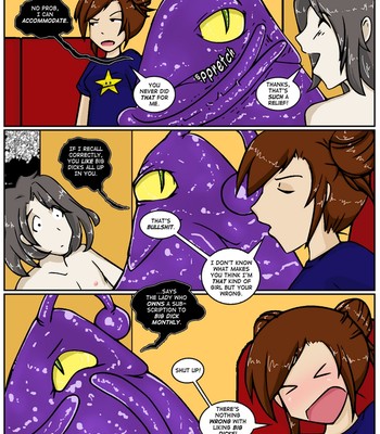 A Date With A Tentacle Monster 3 - Tentacle Hospitality Porn Comic 011 