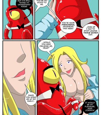 A Date With A Tentacle Monster 5 - Tentacle Competition Porn Comic 003 