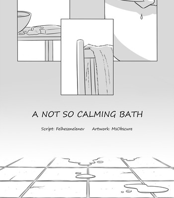 Porn Comics - A Not So Calming Bath Cartoon Comic