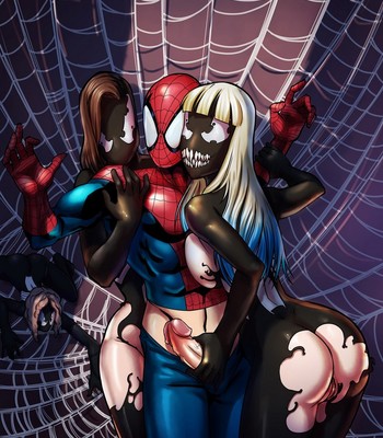 Venom Stalks Spider-Man Cartoon Porn Comic