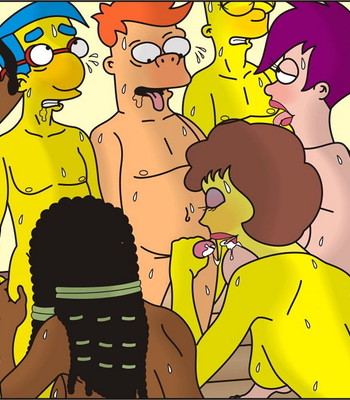 Simpson & Futurama - The First One Porn Comic 002 