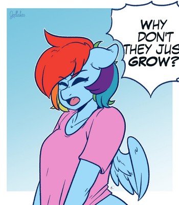 Rainbow Dash's Growth Porn Comic 002 