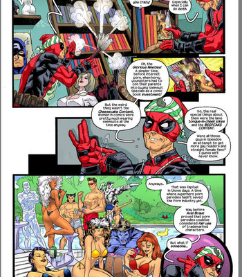 Deadpool's Days Of Swimsuits Past Porn Comic 003 
