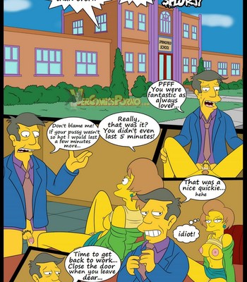 The Simpsons 5 - New Lessons Porn Comic 002 