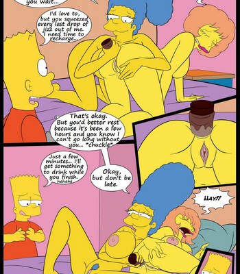 The Simpsons 5 - New Lessons Porn Comic 006 
