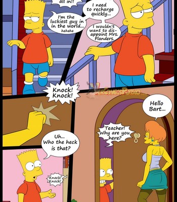 The Simpsons 5 - New Lessons Porn Comic 007 