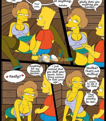 The Simpsons 5 - New Lessons Porn Comic 013 