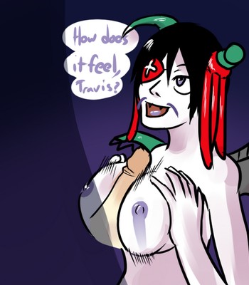 Abyss vs Travis Touchdown Porn Comic 020 
