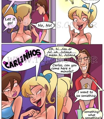 Familia Sacana 5 - Learning With Her Friend Porn Comic 004 