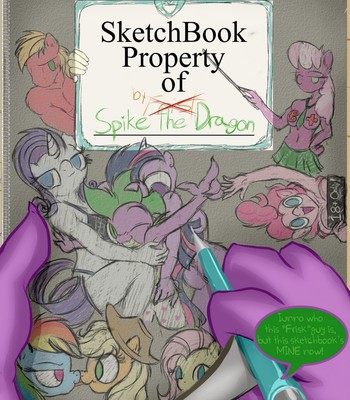 Sketchbook Property Of Spike The Dragon Porn Comic 001 
