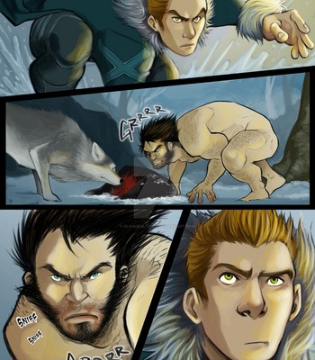 Wolverine And Nightwolf Porn Comic 004 