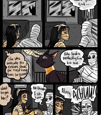 Mr Invisible & The Mummy Porn Comic 011 
