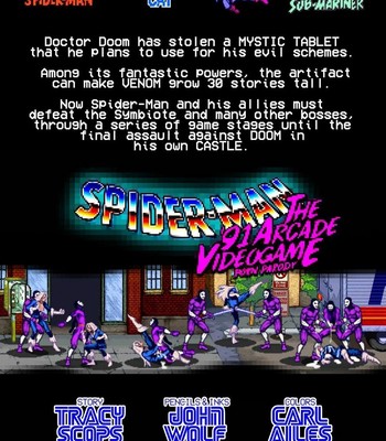Spider-Man - The '91 Arcade Video Game Porn Comic 002 