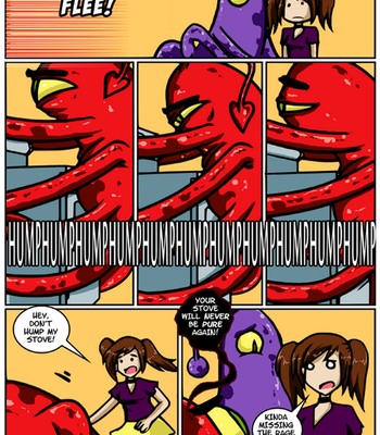 A Date With A Tentacle Monster 4 - Tentacle Multiplicity Porn Comic 010 
